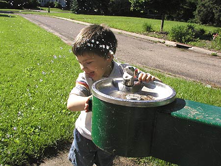 drinking fountain malfunctions